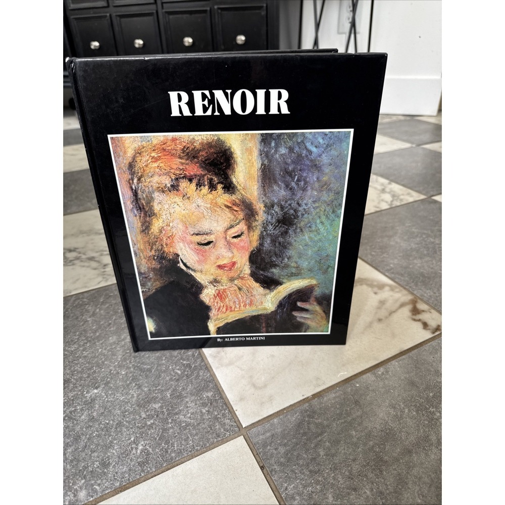 Renoir By Alberto Martini 1978 Art History Hardcover Book Avenel Edition